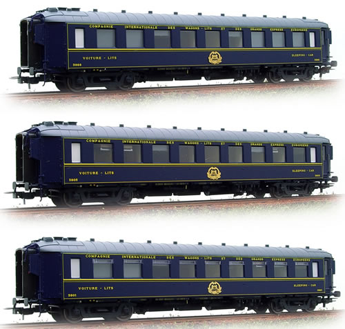 LS Models 49122 - 1950s Orient Express Passenger Coach Set 